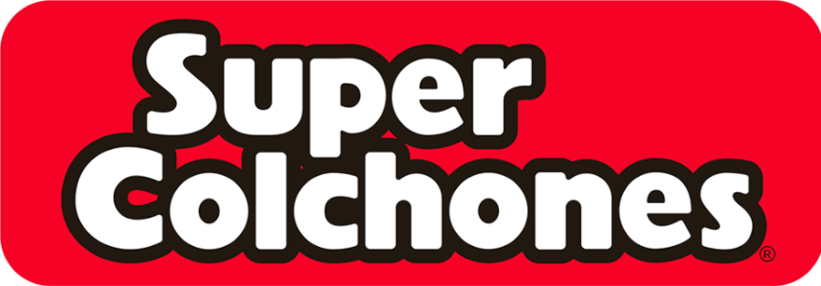 Logo de super colchones